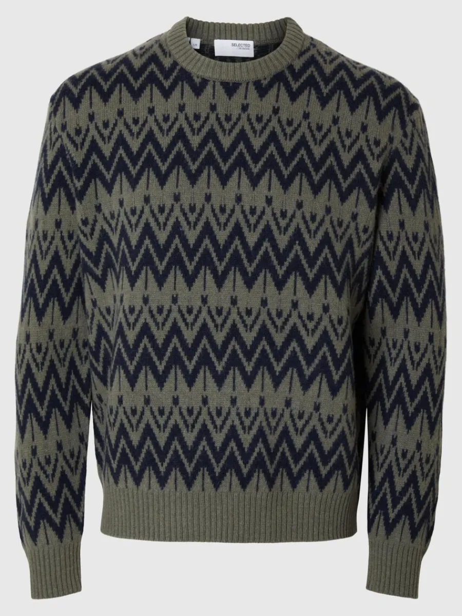 ull_rundringad_trja_4.webp SELECTED 100% ULL RUNDRINGAD TRÖJA Green Fashion