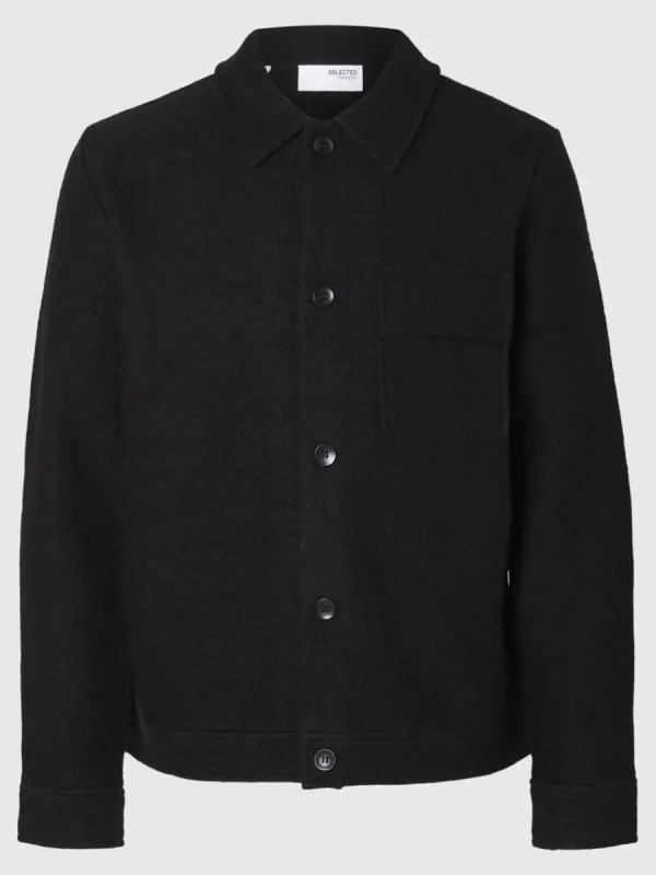 SELECTED 100% ULL SHACKET Black Clearance