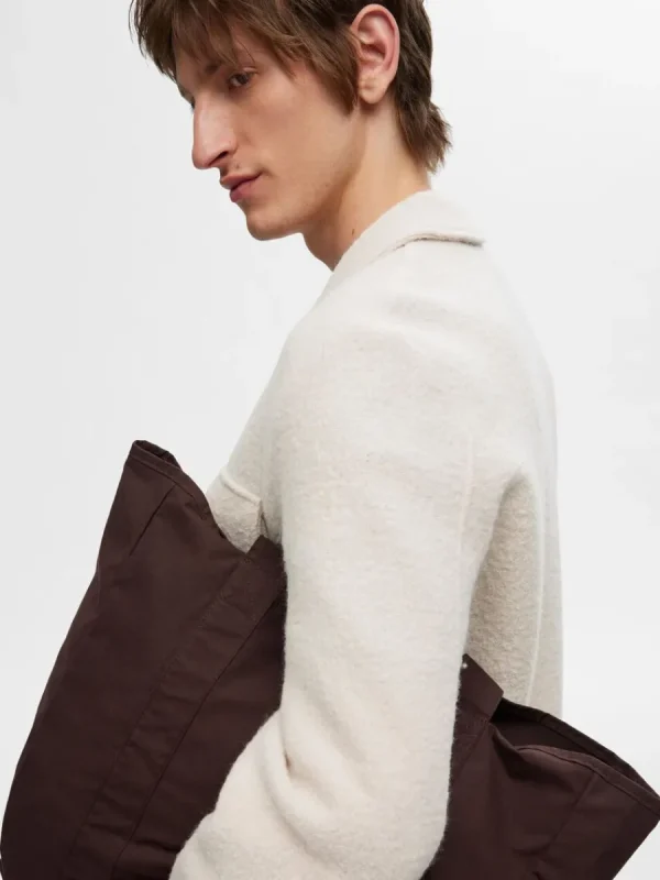 SELECTED 100% ULL SHACKET Beige Hot