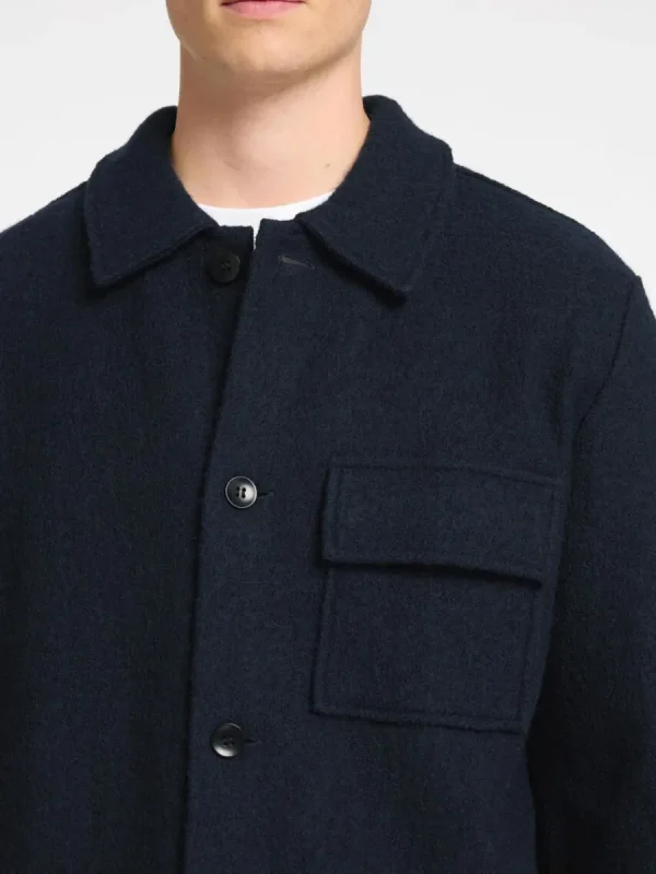 SELECTED 100% ULL SHACKET Blue Cheap
