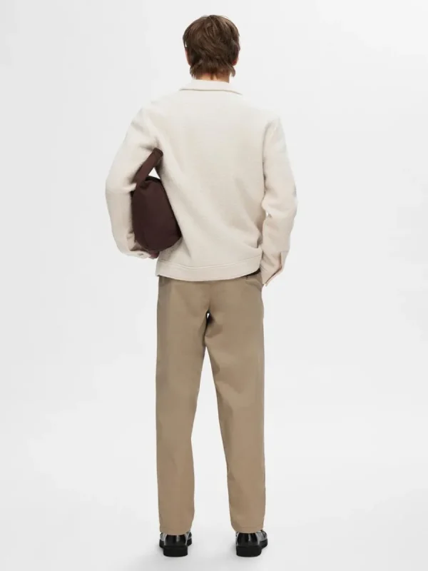 SELECTED 100% ULL SHACKET Beige Hot