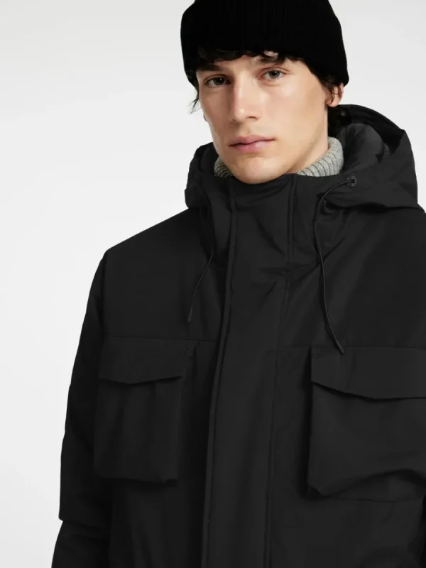 SELECTED VADDERAD PARKAS Black Clearance