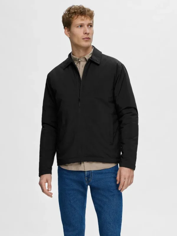 SELECTED VADDERAD SHACKET Black Online