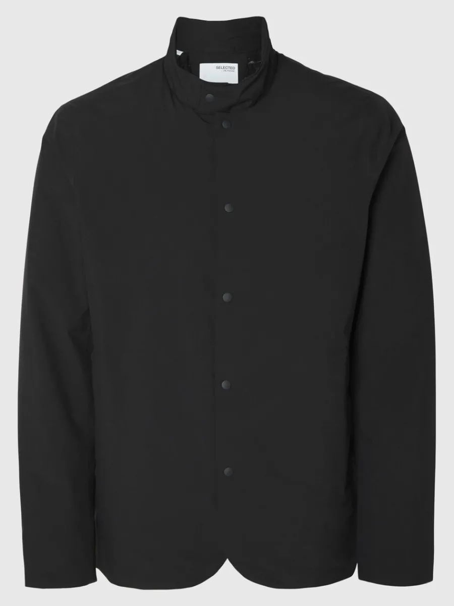 vattenavvisande_ltt_jacka_4-1.webp SELECTED VATTENAVVISANDE LÄTT JACKA Black Best