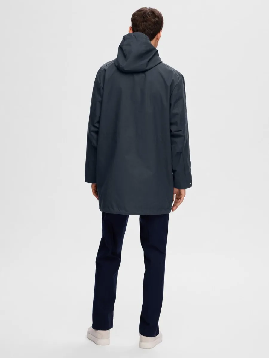 vattenavvisande_parkas_1.webp SELECTED VATTENAVVISANDE PARKAS Blue Clearance