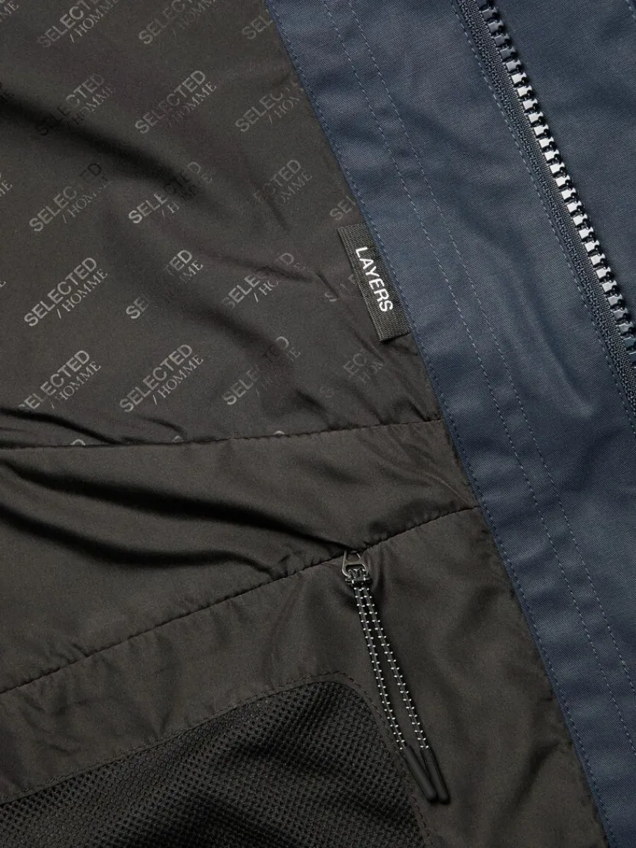 vattenavvisande_parkas_6.webp SELECTED VATTENAVVISANDE PARKAS Blue Clearance