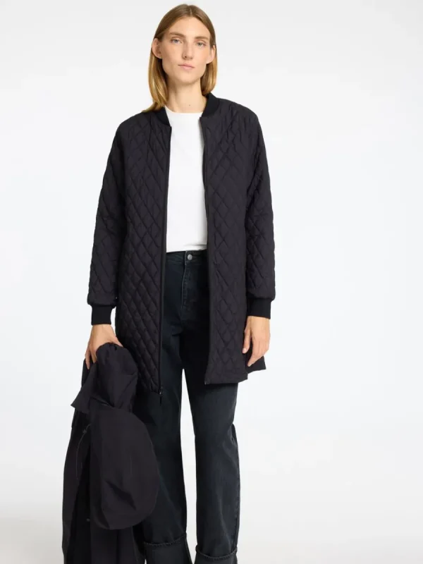 SELECTED VATTENTÄT PARKAS Black New
