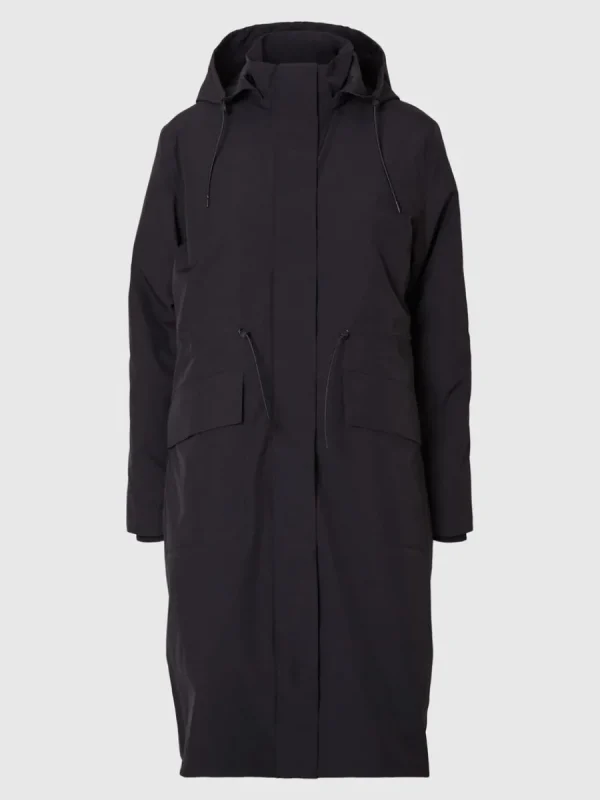 SELECTED VATTENTÄT PARKAS Black New