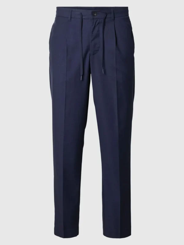 SELECTED VECKAD BYXOR Blue Store