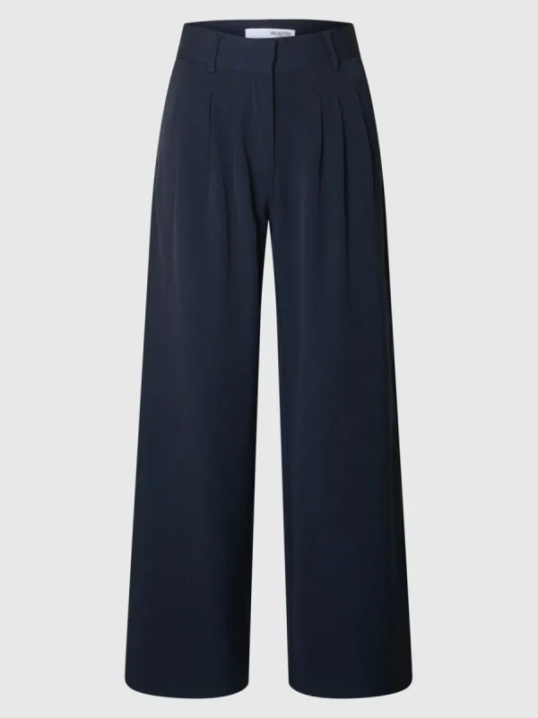 SELECTED VECKAD BYXOR MED VIDA BEN Blue Online
