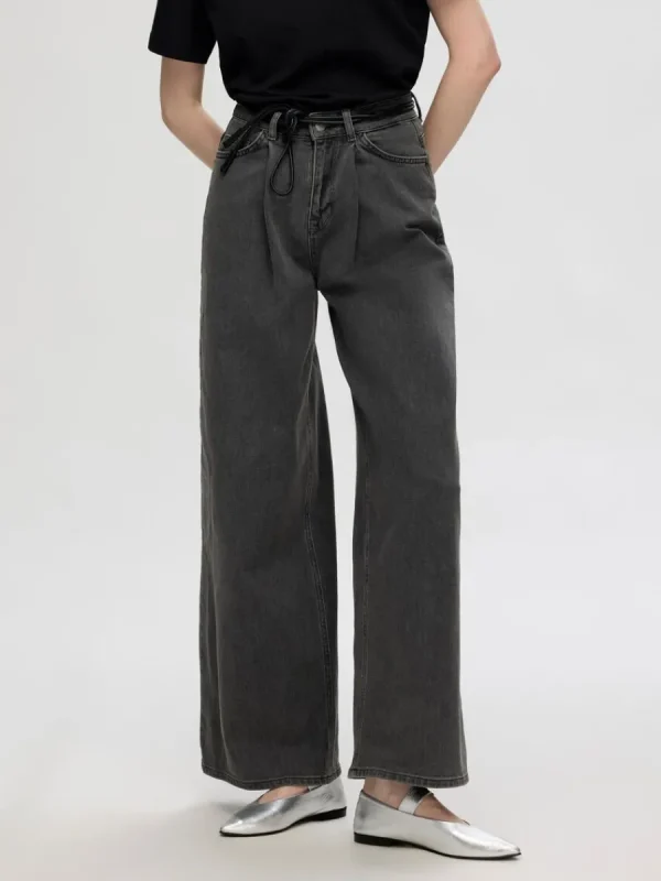 SELECTED VECKAD VIDA JEANS Grey Online