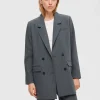 SELECTED ÖVERDIMENSIONERAD ENKELKNÄPPT KAVAJ Grey Flash Sale
