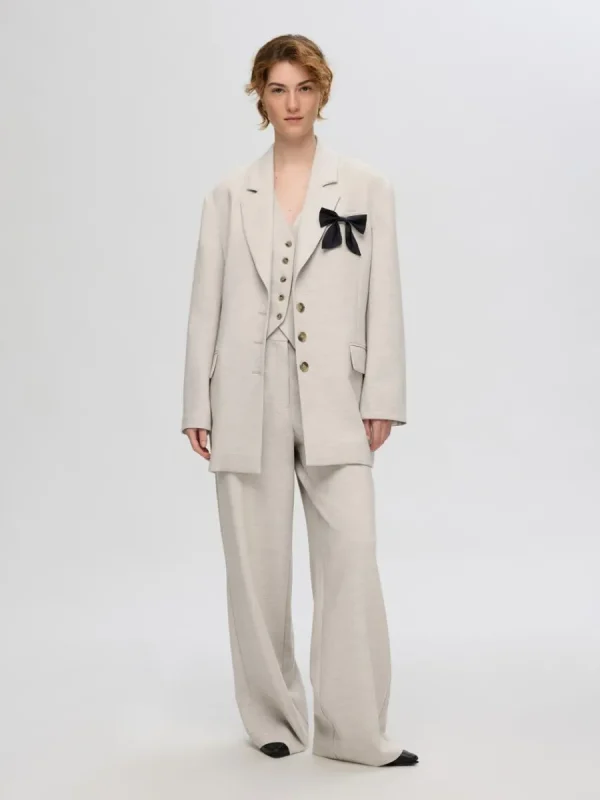 SELECTED ÖVERDIMENSIONERAD KAVAJ Beige Sale