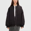 SELECTED ÖVERDIMENSIONERAD RE:DOWN® BOMBERJACKA Black Shop