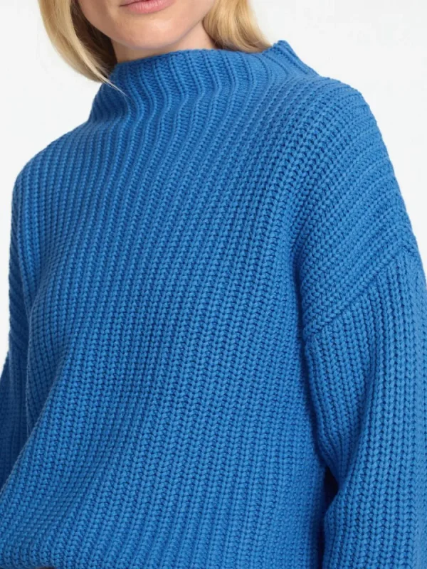 SELECTED ÖVERDIMENSIONERAD TRÖJA Blue Best Sale