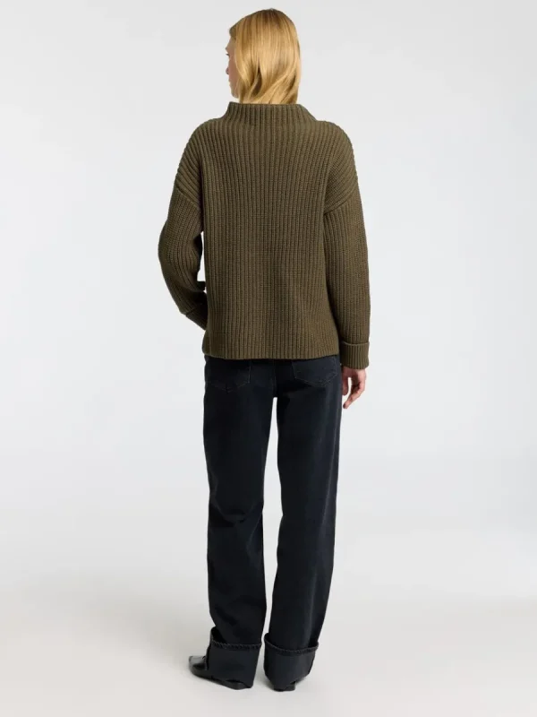 SELECTED ÖVERDIMENSIONERAD TRÖJA Green Flash Sale