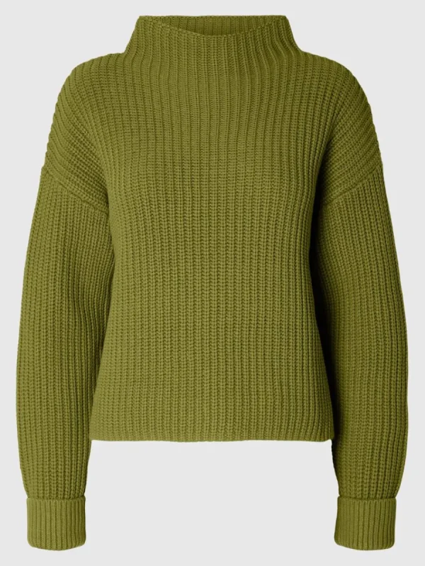 SELECTED ÖVERDIMENSIONERAD TRÖJA Green Store