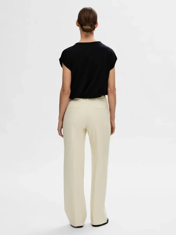 SELECTED VID SLIM FIT FORMELL KOSTYMBYXOR Beige Outlet
