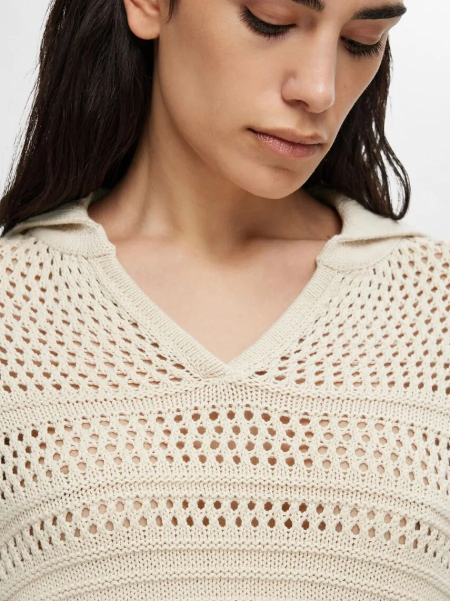 virkad_stil_trja_3.webp SELECTED VIRKAD STIL TRÖJA Beige Best