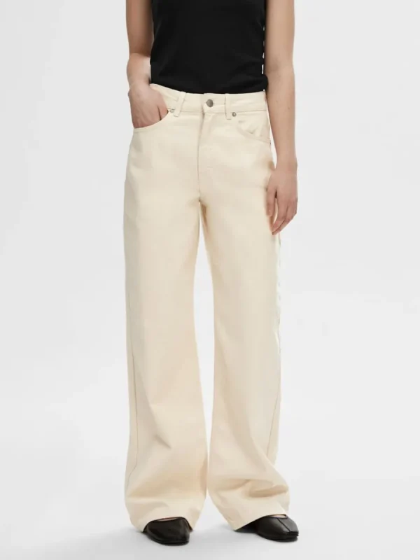 SELECTED VITA VIDA JEANS White New