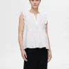 SELECTED VOLANGPRYDD TOPP White Flash Sale