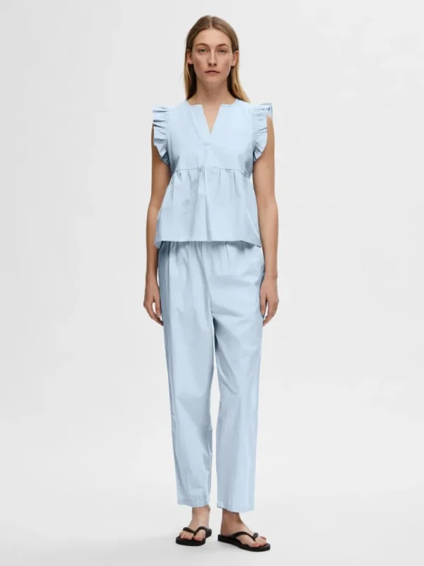 SELECTED VOLANGPRYDD TOPP Blue Online
