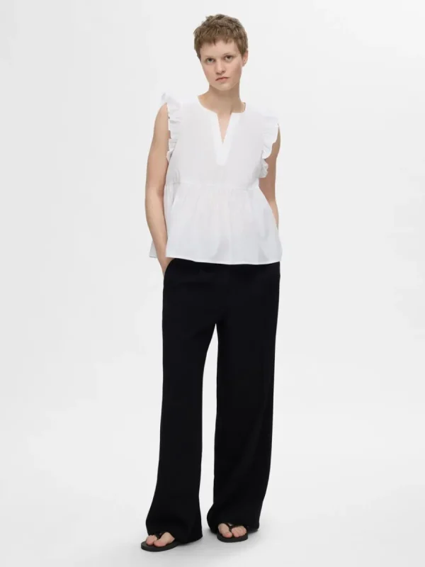 SELECTED VOLANGPRYDD TOPP White Flash Sale