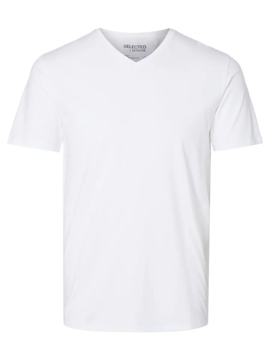 vringning_tshirt_5-3.webp SELECTED V-RINGNING T-SHIRT White Discount