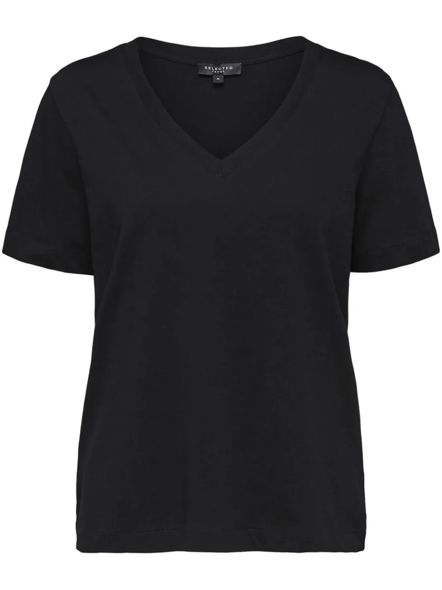 vringning_tshirt_5.webp SELECTED V-RINGNING T-SHIRT Black Best