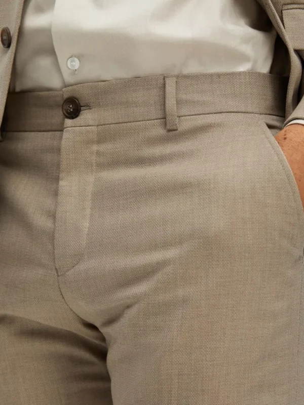 SELECTED VÄVD BYXOR Beige Online