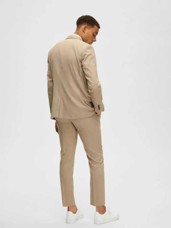 SELECTED VÄVD KAVAJ Beige Store