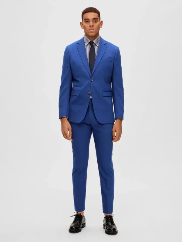 SELECTED VÄVD KAVAJ Blue Online