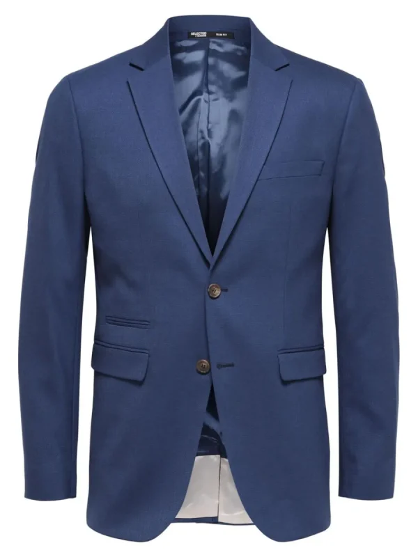 SELECTED VÄVD KAVAJ Blue Online