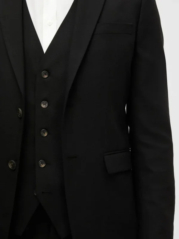 SELECTED VÄVD KAVAJ Black Store