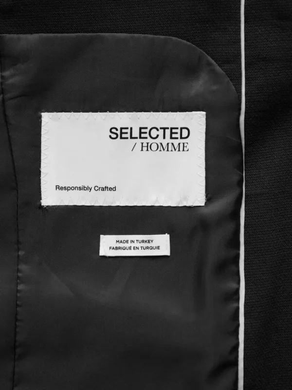 SELECTED VÄVD KAVAJ Black Store