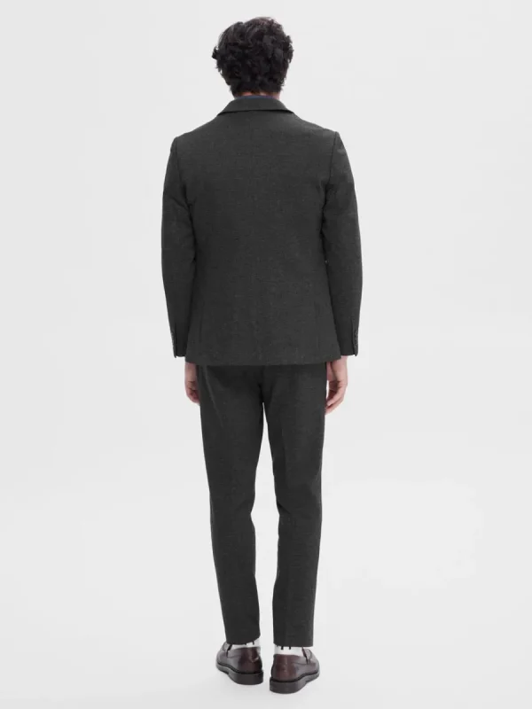 SELECTED VÄVD SLIM FIT KAVAJ Grey Hot
