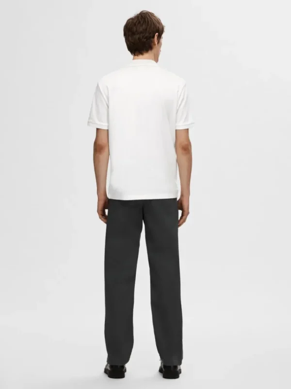 SELECTED ZIPPER PIKÉTRÖJA White Clearance