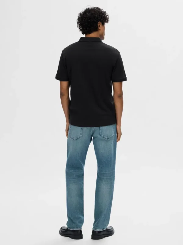 SELECTED ZIPPER PIKÉTRÖJA Black Outlet